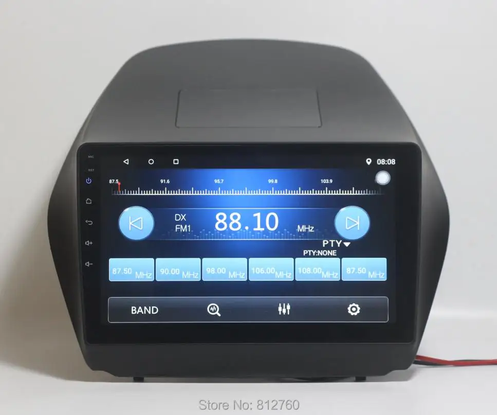 Clearance Nedehe 9 inch Quad core Android 8.0 car radio for Hyundai IX35 Tucson 2009 2010 2011 2012 car dvd gps multimedia player 11