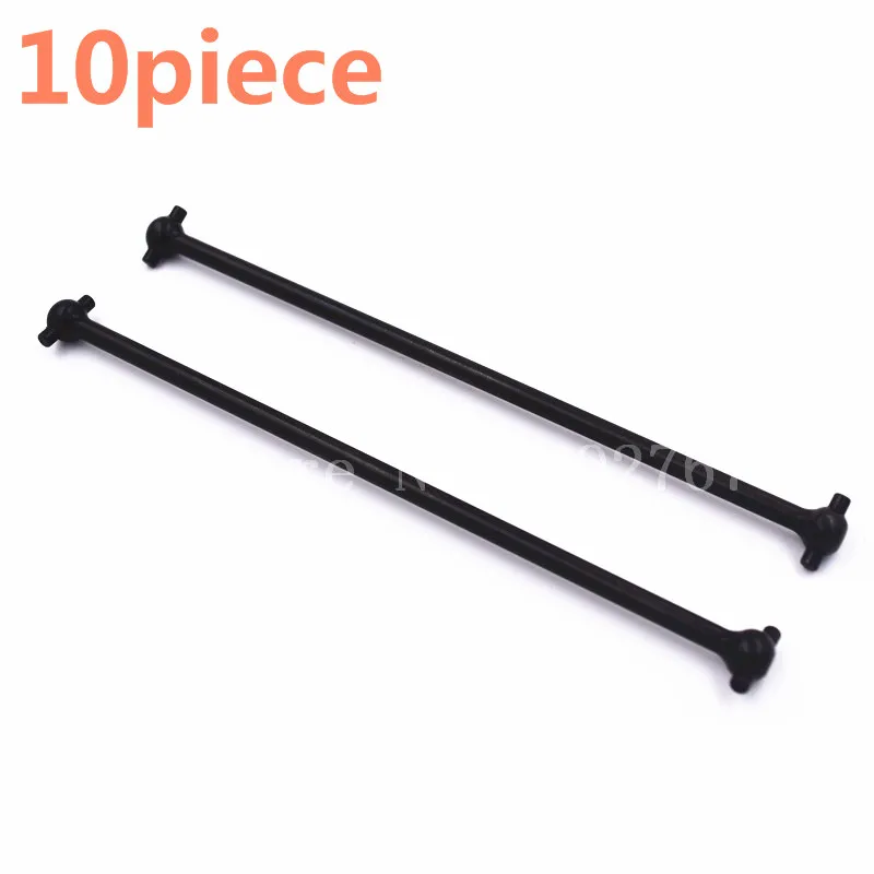 Koop 10 stks RC Auto HOBAO MT Onderdelen Aluin Front Achter Dogbone 140mm Voor 1 8 Schaal Modellen Remote controle Auto Monster Truck 94015 CNC