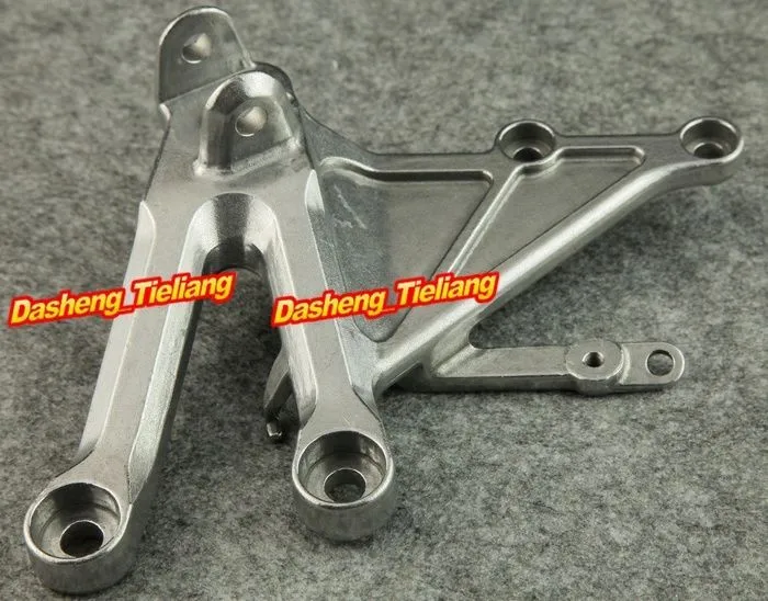 Aluminum Alloy Motorcycle Front Rider Foot Pegs Footrest Brackets for Honda 2004 2005 2006 2007 CBR1000RR / CBR 1000RR