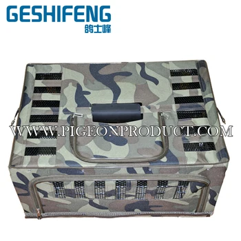 

Foldable Camouflage color Metal with CanvasTransportation cage 40cm