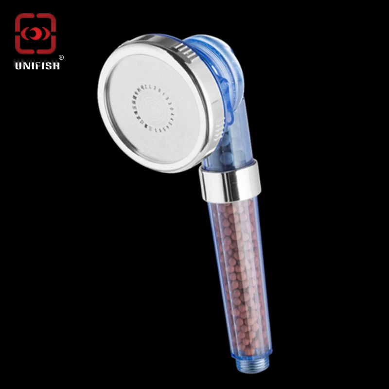 2016 New Booster Spa Anion Water saving Hand held Shower Head Nozzle Sprinkler Sprayer Filter