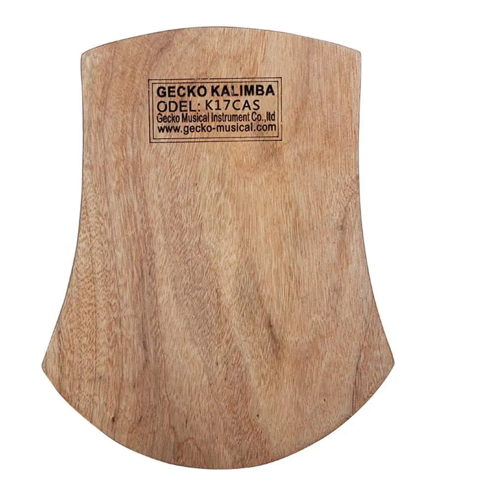 [Kit completo] Kalimba de madera Gecko 17 notas