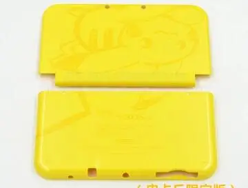 Yellow Pikachu Color Top Bottom Shell Cover Case For Nintendo New 3ds Xl Ll For New 3ds Ll Xl Cover Case Case For Pikachu Colorcase Case Aliexpress