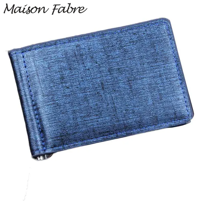 

Maison Fabre 2019 New men Business Card Holder Wallet leather long brand Travel case clutch money card holders Men Wallet Thin