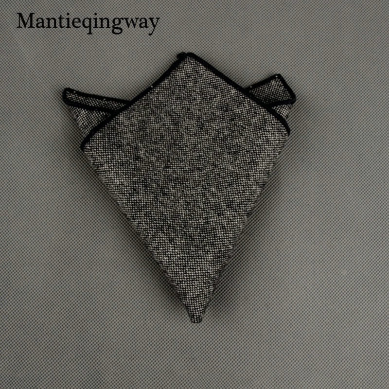 Mantieqingway 7 шт./лот одноцветное Цвет Для Мужчин's Weddding платок Карманный площадь грудь Полотенца Hanky Формальные Бизнес костюм для Для мужчин s