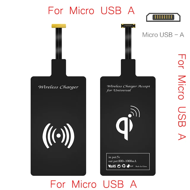 Wireless Charger Receiver For iPhone 7 6S Universal Wireless Charging