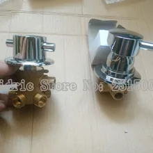 Смеситель для душевой комнаты, сепаратор для воды, 5 способов, стиль резьбы, кран для воды, латунный Смеситель для горячей и холодной воды