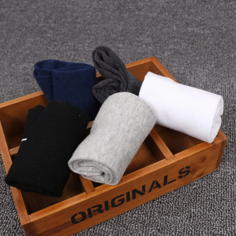 Носки мужские хлопковые больших размеров 44 45 46 47 48 10 шт. = 5 пар|dress socks|business sockssocks