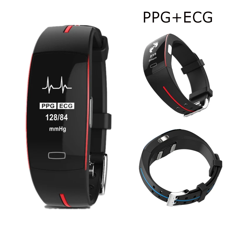 Congdi R66 PPG+ ЭКГ умный Браслет кровяное давление детектор сердечного ритма спортивный фитнес-трекер монитор сна многофункциональные часы