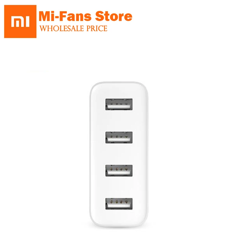 

Original Xiaomi Mi 4 Port 2A Quick Charge with Short 5V 2.4A 35W Output Universal Quick Charger Charging Hub 4 Slots Techonology
