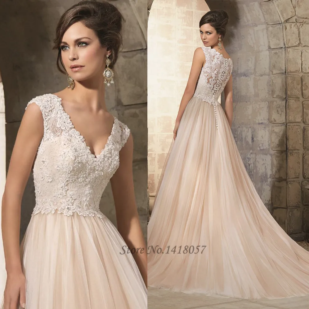 Vestido De Noiva princesa Luxo Abito да sposa Стразы Свадебные платья Кружево бисером Свадебные платья суд поезд невесты платье