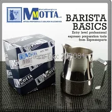 Профессиональный Европа кувшин для молока/Мотта Европа вспенивание молока кувшин/нержавеющая сталь кувшин для молока 350 мл емкость