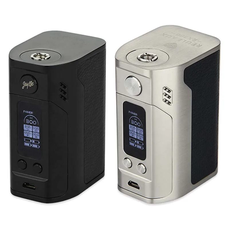 Online Original 300W Wismec Reuleaux RX300 TC Mod Box Power 18650 Batterie Box Vape Mod Riesige Power vs Drag 2  Gen Mod Shogun Swag 2