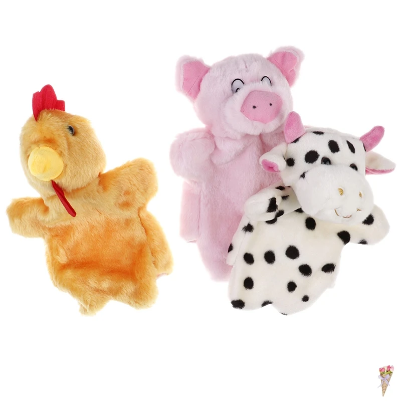 cow and chicken plush