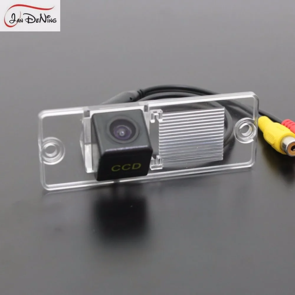 

JanDeNing HD CCD Car Rear View Parking/ Backup Reverse Camera/License Plate Light OEM For Mitsubishi Montero/Shogun 2006-2014