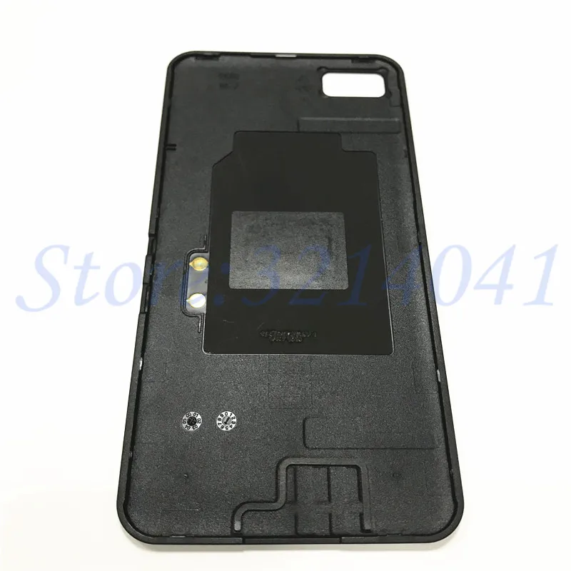 Задняя крышка батареи для BlackBerry Z10 Черная задняя крышка батареи дверь с NFC+ логотип