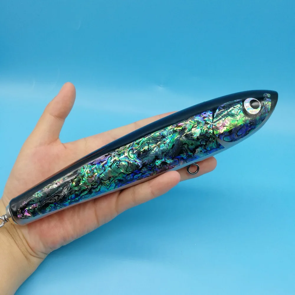 HOOFISH 1PCS/LOT Deep Sea Handmade Fishing Lure 120g/22cm Topwater