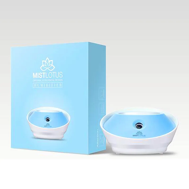 

Wholesale Price Mini Mist Lotus Humidifier Bottle USB Portable Humidifier Air Diffuser Purifier Diffuser Difusor For Office Home