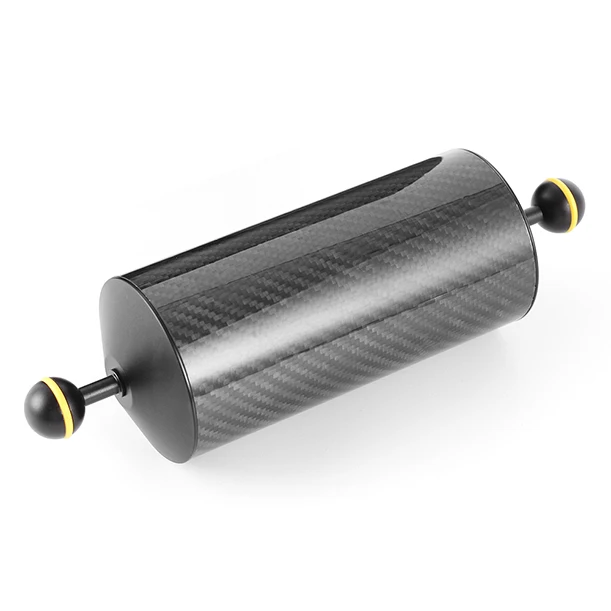 10"Buoyancy 900g Carbon Fiber Float Arm Double Ball For Underwater Camera Systemin Photo Studio