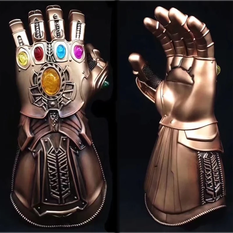 

1pc Action Figures Cosplay Avengers Infinity War Thanos model Gauntlet Anime Thanos Glove Infinity Gauntlet figure toys Gift #E