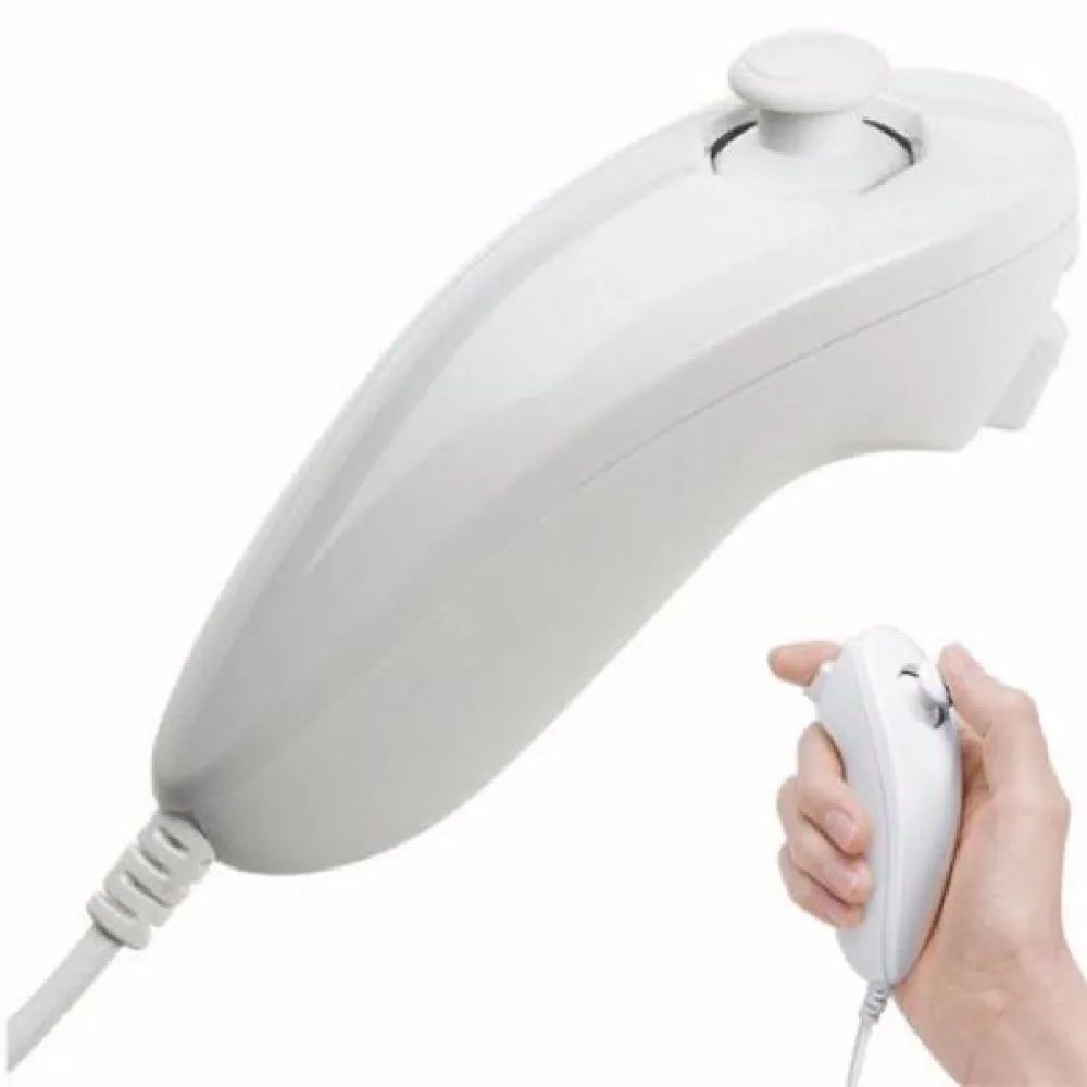 ViGRAND new 1pcs Nunchuck Controller For Nintendo Wii Console