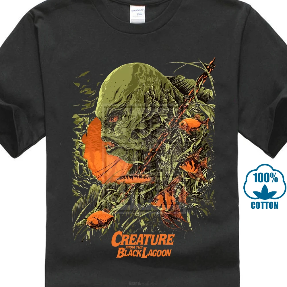 

Creature From The Black Lagoon V17 Movie Poster T Shirt Black All Sizes S 4Xl