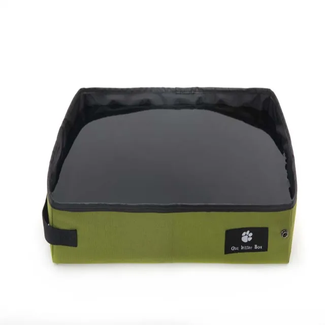 Caja de arena plegable para mascotas, portatil - meloenvia.com