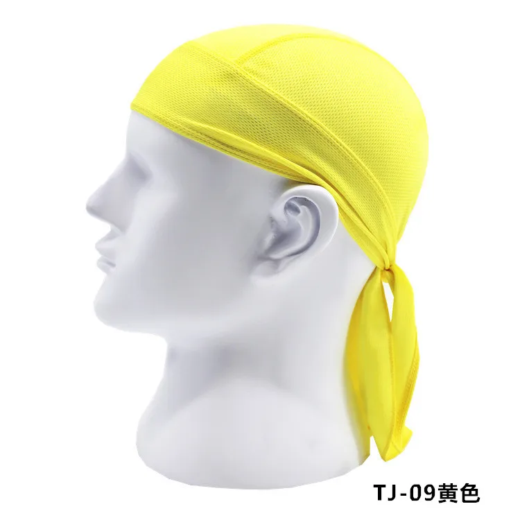 Быстросохнущая чистый Велоспорт кепки платок лето для мужчин женщин бег езда Бандана Ciclismo головной платок Пиратская шляпа капюшон оголовье - Цвет: 9