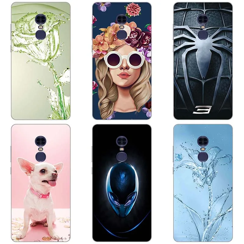 Чехлы с принтом для Infinix Hot S2 Pro X522 5 2 дюйма чехол HD милый мягкий силиконовый из ТПУ