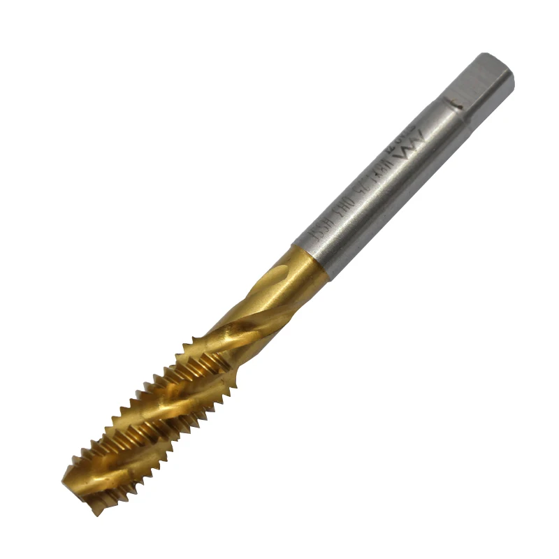 

M3 M4 M5 M6 M8 M8*1 M10 M10*1 M10*1.25 M12 M12*1 M12*1.25 M12*1.5 Cobalt HSS Spiral Tap Screw Thread Metric Spiral Hand Plug Tap