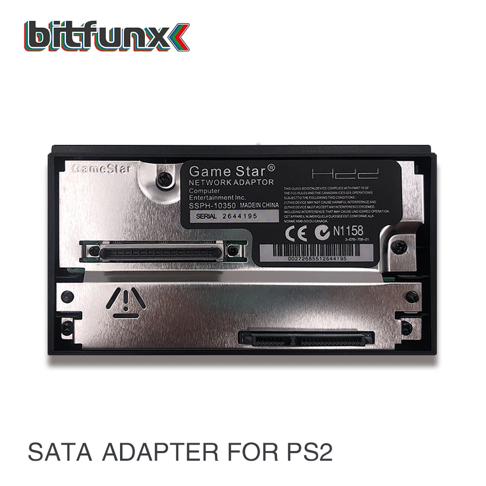 Адаптер BitFunx 8 Мб v1.953 FMCB + SATA HDD 320 Гб с 70 играми установленными для консоли PS2 FAT(30000