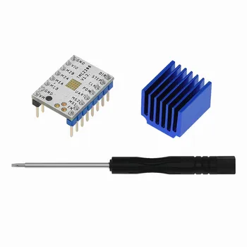 

Super Silent TMC2208 V1.2 Stepper Motor Driver Module + Heat Sink For Tevo 3D Printer Motherboard Aim VS TMC2100 TMC2130