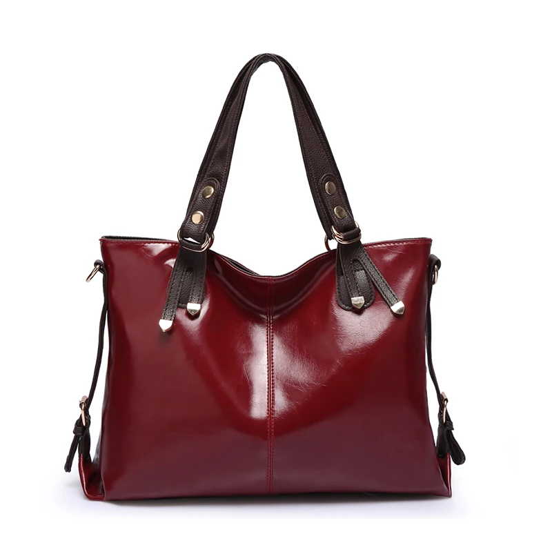 2017 Women Versatile Handbag Soft PU Leather Bags Ladies Zipper