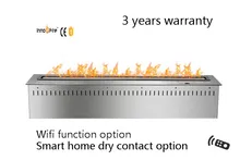 Best Price 36 inch Smart Remote control intelligent silver or black auto bio etanol chimenea Best Price 36 inch Smart Remote control intelligent silver or black auto bio etanol chimenea