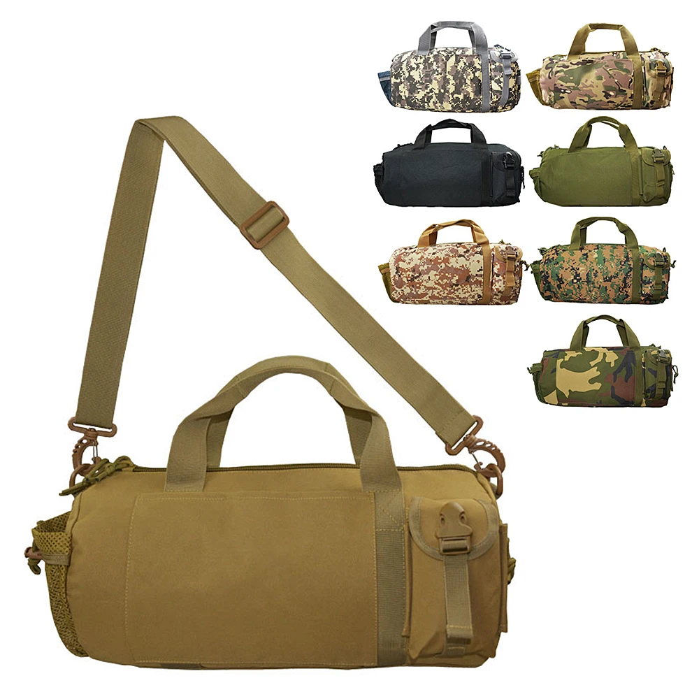 

Military Bag Tactical Duffel Bag for Men Camouflage Handbag Outdoor Sport Hiking Travel Climbing Shoulder Bag Hunting Equipment