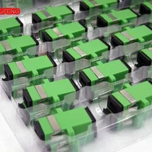 400 шт./лот Горячая Распродажа разъем SC/APC Волоконно-оптический Корпус фланец муфта симплексный SC-SC AdapterSpecial для Бразилии