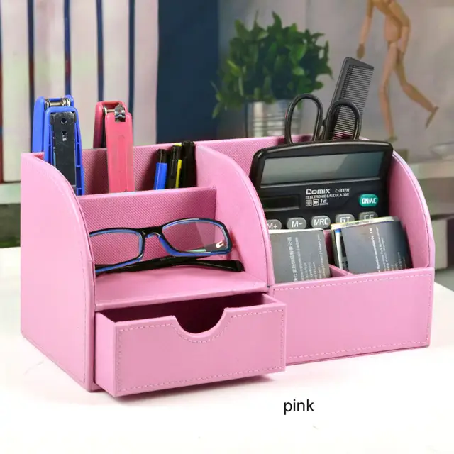 High Quality Simple Desktop Desk Decor Stationery Organizer Box