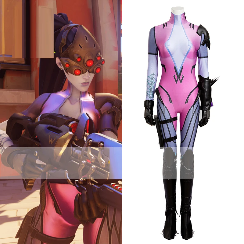 Настроить размер S XXXL OW Widowmaker косплей боди сексуальный костюм комбинезон Tracer DVA