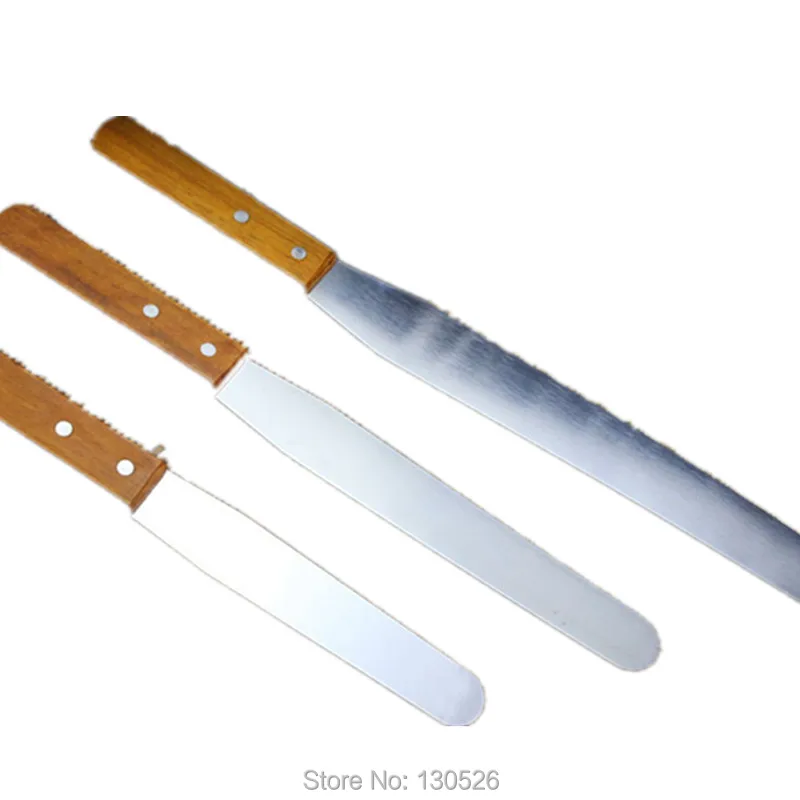 Blade 3pcs//set Smoother Tools Kitchen Plastic Spatula Cream Butter Scraper