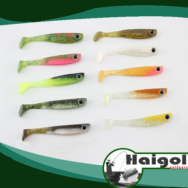 Floating fishing lures, 7cm*4g, 6pcs/bag, bass fishing lure, soft