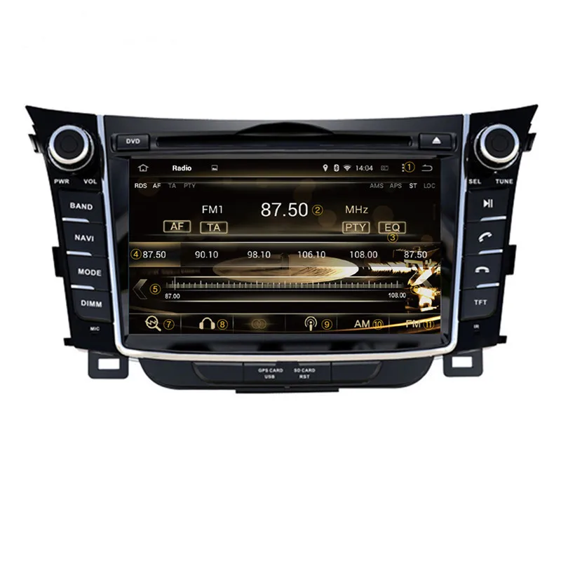 Sale Ectwodvd Octa Core/Quad Core 4G/2G Android 9.0 Car Multimedia DVD Player for Hyundai i30 2012- Radio Stereo+GPS Navigation 17 Sale Ectwodvd Octa Core/Quad Core 4G/2G Android 9.0 Car Multimedia DVD Player for Hyundai i30 2012- Radio Stereo+GPS Navigation 17