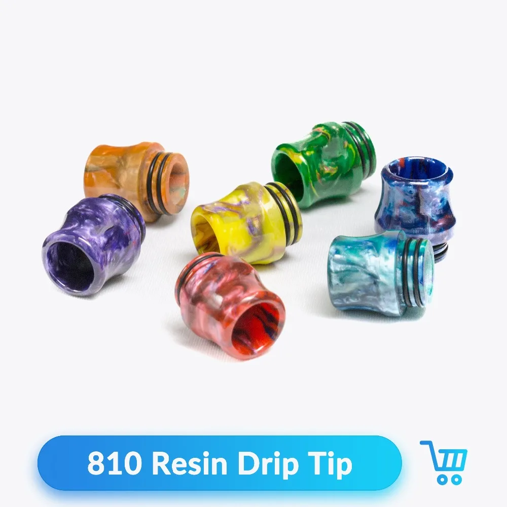 

Quartz Banger Drip Tip 810 Drip Tip Resin Wide Bore for V8 RDA RTA Tank Vape Atomizer E Cigarette Accessories 810 Mouthpiece