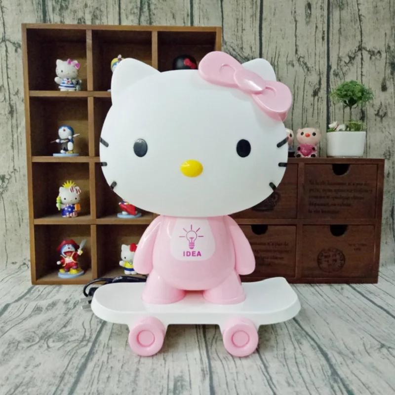Pink/Red LED Table Lamps Hello Kitty Cartoon Skateboard Table Light Kids Gift Bedroom Bedside 3D Creative Night Light Pink/Red LED Table Lamps Hello Kitty Cartoon Skateboard Table Light Kids Gift Bedroom Bedside 3D Creative Night Light