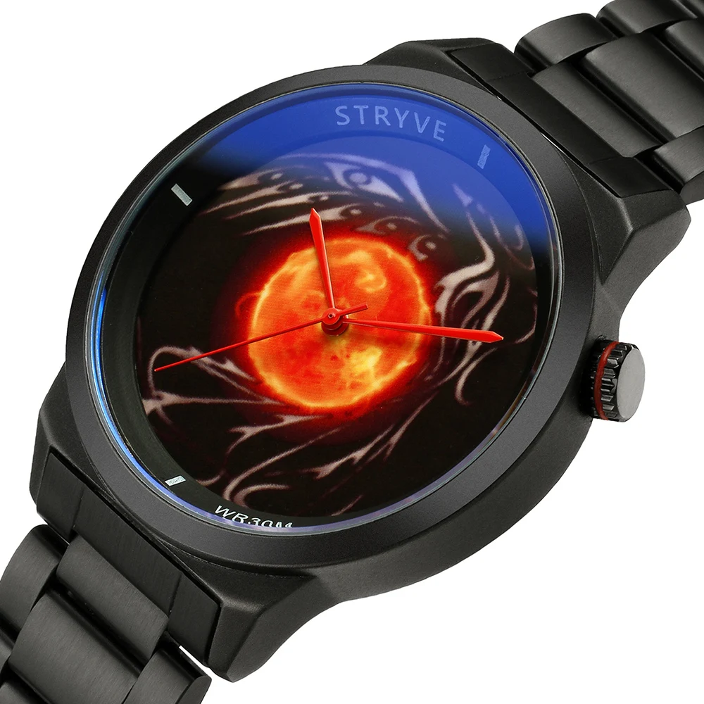 

Creative Men's Watch Fashion Design Casual Student Steel Watch Waterproof Quartz Wristwatches Free Shipping Sale