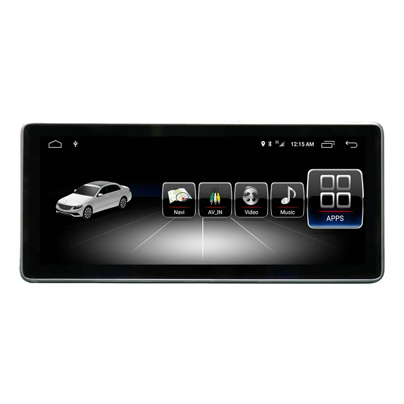 Автомобильный монитор для Mercedes Benz E Class RHD 2015 до 2016 Android 7 1 10 25 &quot4 г + 64 gps навигация