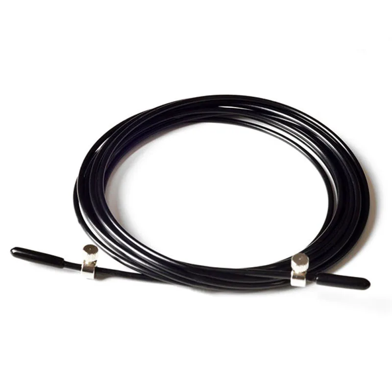 Fitcoach Fitness Cable for Jump Rope-2.5mm Diameter/3M Long Stainless Steel Ultra Speed Replacement Jump Rope Cable with PU fo