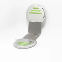 EL TERMINADOR-LA MEJOR PEINE PARA PIOJOS Y LIENDRES Microacanaladas Verde