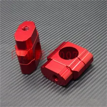 28 мм CNC алюминиевые внедорожные мотоциклетные ручки стойки для руля регулируемые жир бар крепежные скобы фиксированное сиденье универсальный для Honda Kawasaki