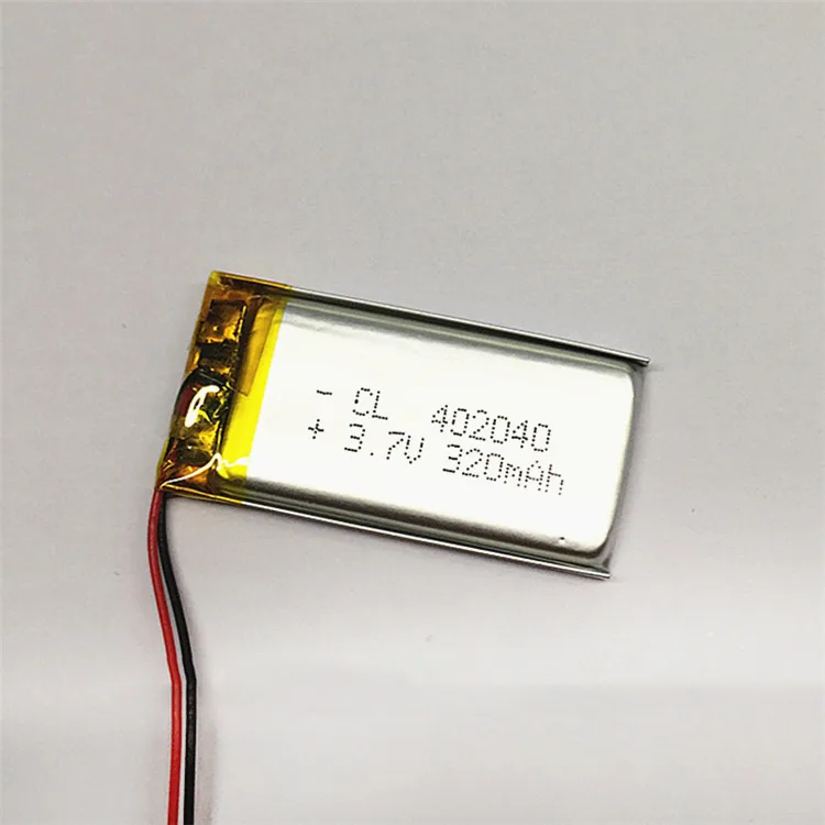 Dinto 1pc 402040 3.7V 320mAh Rechargeable Li-po Battery Polymer Lithium Batteries Cells for Toys MP3 MP4 Cell Phone GPS | Электроника