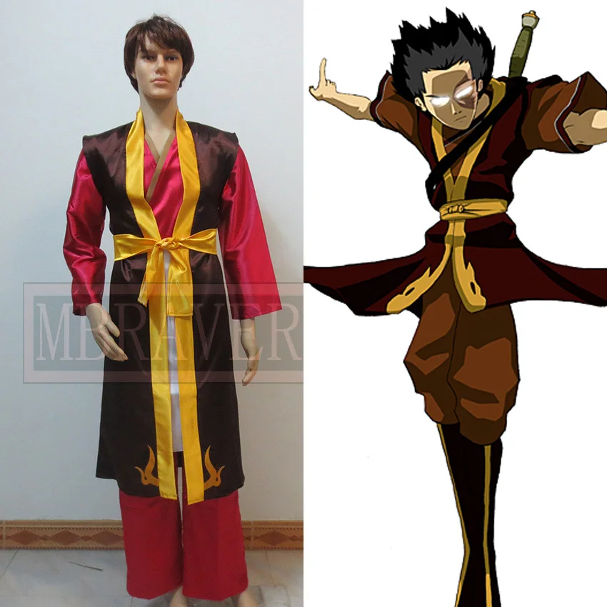 Avatar The Legend of Korra prince ZUKO Cosplay Costume Full Set|cosplay  costume dress|cosplay wigs for salecostume cosplay anime - AliExpress